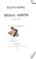 Registro nacional de la República argentina
