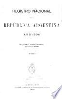 Registro nacional de la República Argentina