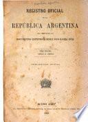 Registro nacional de la República argentina