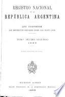 Registro nacional de la República Argentina