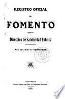 Registro oficial de Fomento