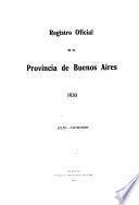 Registro oficial de la provincia de Buenos Aires