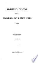 Registro oficial de la provincia de Buenos Aires