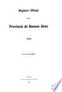 Registro oficial de la provincia de Buenos Aires