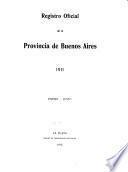 Registro oficial de la provincia de Buenos Aires