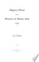 Registro oficial de la provincia de Buenos Aires