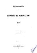 Registro oficial de la provincia de Buenos Aires