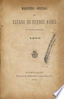 Registro Oficial del Goberno de Buenos Aires