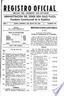 Registro oficial