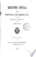 Registro Oficial