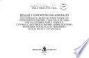 Reglas y advertencias generales