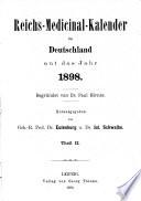 Reichs-Medizinal-Kalender für Deutschland