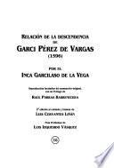 Relación de la descendencia de Garci Pérez de Vargas (1596)