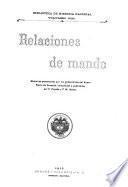Relaciones de mando