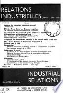 Relations industrielles