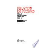 Relatos de plomo