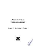 Relatos y crónicas para no olvidar
