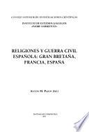 Religiones y Guerra Civil Española