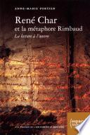 René Char et la métaphore Rimbaud