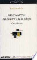 Renovación del hombre y de la cultura