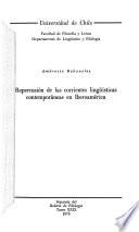 Repercusión de la corrientes lingüísticas contemporáneas en Iberoamérica
