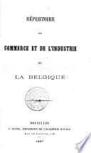 Répertoire du commerce et de l'industrie de la Belgique