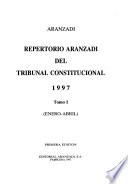 Repertorio Aranzadi del Tribunal Constitucional