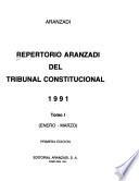 Repertorio Aranzadi del Tribunal Constitucional