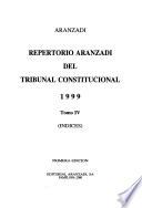 Repertorio Aranzadi del Tribunal Constitucional