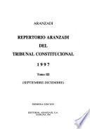 Repertorio Aranzadi del Tribunal Constitucional