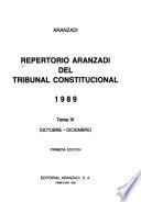 Repertorio Aranzadi del Tribunal Constitucional