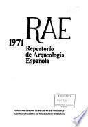 Repertorio de arqueología española