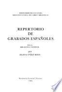 Repertorio de grabados españoles en la Biblioteca Nacional