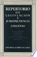 Repertorio de Legislación y Leyes Chilenas