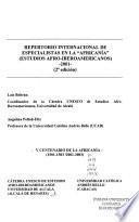 Repertorio internacional de especialistas en la Africanía