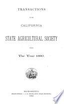Report of the California State Agricultural Society