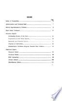 Report of the Commissioner of Education