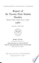 Report of the Twenty-first Session, Norden