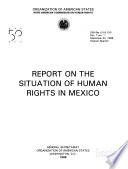 Report on the Situation of Human Rights in Mexico