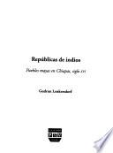 Repúblicas de indios