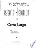 Reseña histórica de Cerro Largo