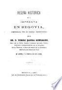 Reseña histórica de la imprenta en Segovia