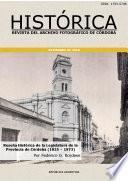 Reseña Histórica de la Legislatura de la Provincia de Córdoba (1825 - 1973)