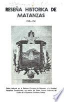 Reseña histórica de Matanzas, 1508-1941
