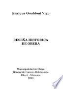 Reseña histórica de Oberá