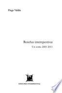 Reseñas intempestivas