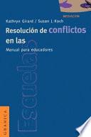 Resolución de Conflictos en Las Escuelas