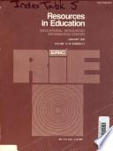 Resources in Education