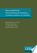 Responsabilidad de administradores de empresas y contadores públicos en Colombia