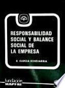 Responsabilidad social y balance social de la empresa